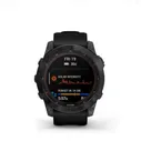 Умные часы Garmin Fenix 7X Sapphire Solar TITAN BLACK DLC