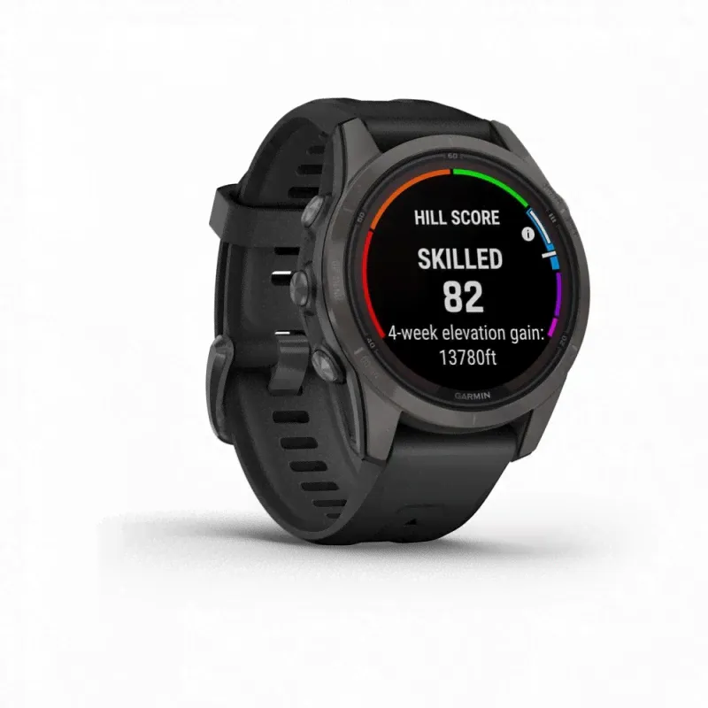Часы Garmin FENIX 7S Pro Sapphire Solar Carbon Gray-2
