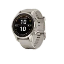 Fenix 7S Pro Sapphire Solar золотистый корпус со светло-песочным ремешком