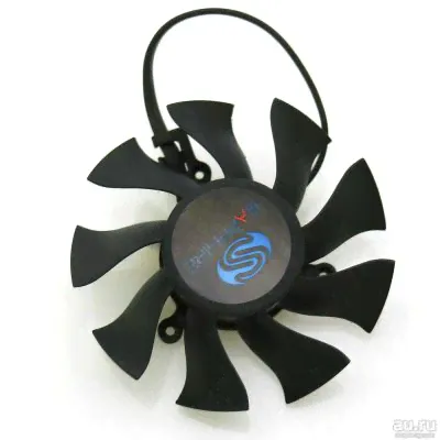 Вентилятор для видеокарты Sapphire / 1шт / 0.32A / 75mm / 4pin / Comp.cool.#88