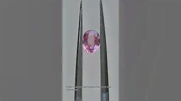 0.40ct Padparadscha Sapphire fancy/oval from Madagascar