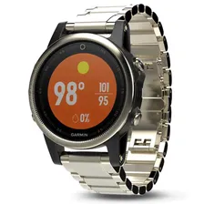 Garmin FENIX 5S SAPPHIRE золотистые с металлическим браслетом