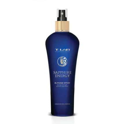 T-Lab Professional Sapphire Energy Bi-Phase Spray - Двухфазный антивозрастной спрей для силы волос, 250мл