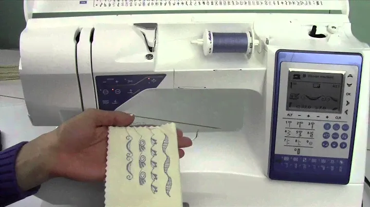 Husqvarna Viking Sapphire 930 38 Decorative Stitches