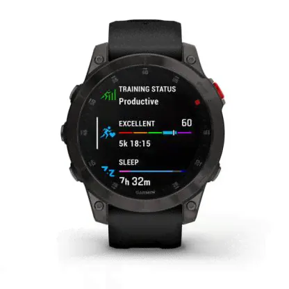 Garmin EPIX (Gen 2) Sapphire титановый черный DLC-1