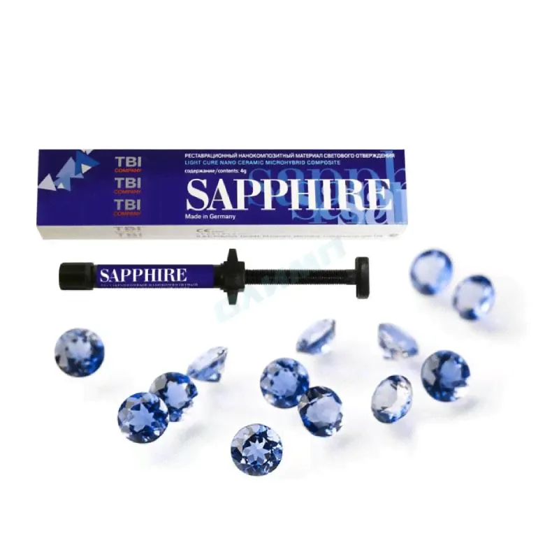 Сапфир / Sapphire нанокомпозит реставрационный с/о A1 шприц 4 гр-0