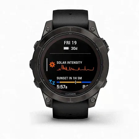 Умные часы Garmin Fenix 7 Pro Sapphire Solar 47мм Угольно-серый-2