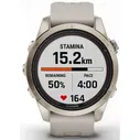 Умные часы Garmin Fenix 7S Pro Sapphire Solar (Цвет: Soft Gold)