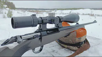 Стрельба из карабина  Сабатти Сапфир 308. Обзор прицела TAURUS 5-30X56.