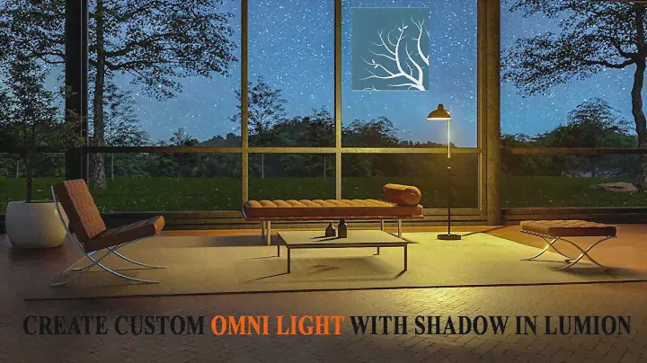Create custom omni light with shadow in all Lumion version | Lumion Easy