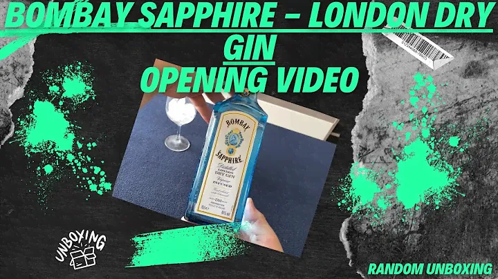 Bombay Sapphire - London Dry Gin - Opening Video