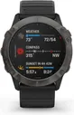 Умные часы Garmin Fenix 6X Sapphire DLC, серый/черный