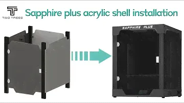 Installation instruction video of the SP-5 V1.1 (Sapphire Plus) acrylic case! TWO TREES