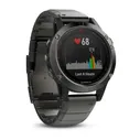 Garmin Fenix 5 Sapphire серые с металлическим браслетом