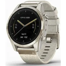 Умные часы Garmin Epix Pro (Gen 2) Sapphire Edition Titanium, золотистый