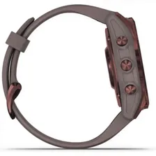 Часы GARMIN FENIX 7S SAPPHIRE SOLAR DARK BRONZE TITANIUM WITH SHALE GRAY BAND 11149