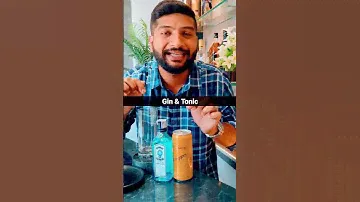 Easiest way to enjoy gin 🥂 I Gin Cocktail.