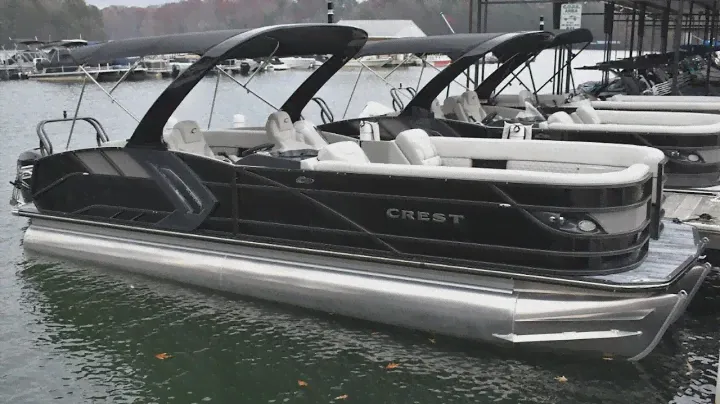 2021 Crest Caribbean Platinum 250 SLS For Sale at MarineMax Cumming, Georgia