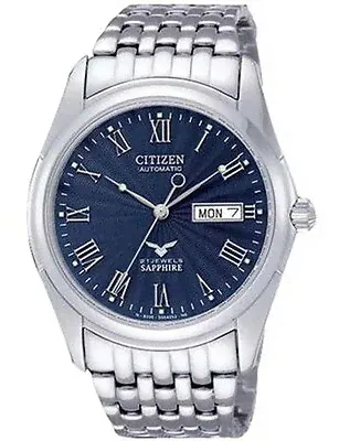 Citizen Sapphire Automatic WR 50m Mens Watch NH8240-57L