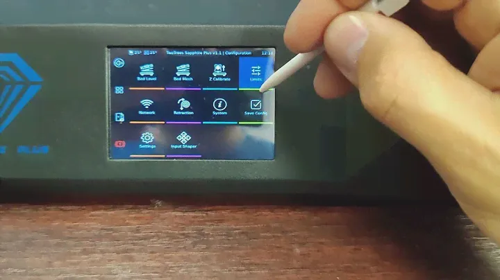 Sapphire Plus v1.1 с MKS TFT35 v1.0 на RaspberryPi 3B+
