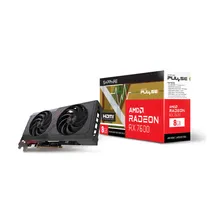SAPPHIRE PULSE AMD RADEON RX 7600 GAMING OC 8G DDR6 GRAPHICS CARD