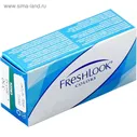 Цветные контактные линзы FreshLook Colors Sapphire Blue, -4,5/8,6 в наборе 2шт