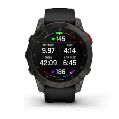 Garmin EPIX (Gen 2) Sapphire титановый черный DLC-2