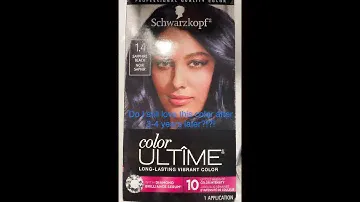 Schwarzkopf Color Ultime Sapphire Black |Нина Гилхаузен