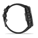 fenix 7X Pro Sapphire Solar Edition Титановый угольно-серый корпус DLC и черным ремешком