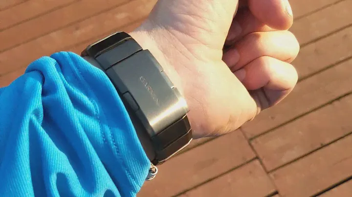 Garmin Fenix 5X Plus DLC Titanium Wristshots