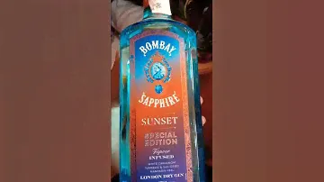 NEW  BOMBAY SAPPHIRE LONDON DRY GIN  MAHARASHTRA  MRP=2700