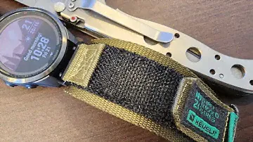 Garmin Fenix 7s Sapphire Solar - HEMSUT BAND REPLACEMENT
