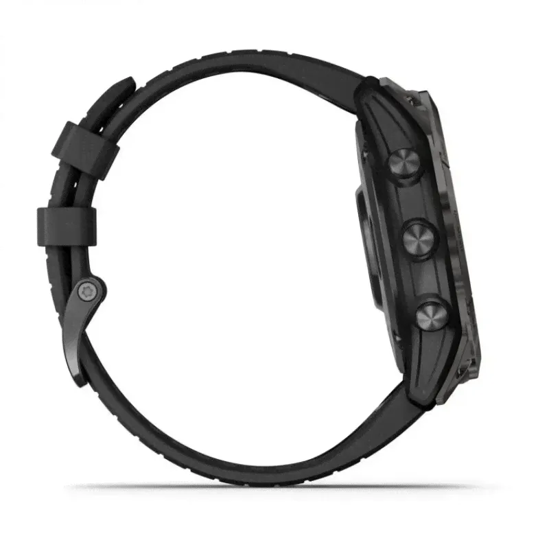 fenix 7X Pro Sapphire Solar Edition Титановый угольно-серый корпус DLC и черным ремешком-2