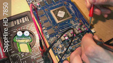 видеокарта Sapphire HD 7850 \ уводит БП компа в защиту, сам себе донор