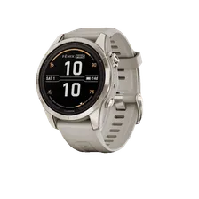 Fenix 7S Pro Sapphire Solar золотистый корпус со светло-песочным ремешком
