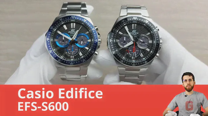 Солар, Сапфир, Хронограф / Casio EFS-S600D-1A2 и Casio EFS-S600D-1A4