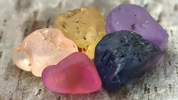 Ceylon Natural Sapphire Rough Gemstones - City of Gem Collections