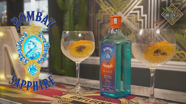 Bombay Sapphire Sunset Limited Edition Gin Review | The Ginfluencers UK