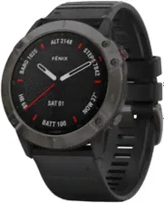 Garmin Fenix 6X Sapphire DLC Wi-Fi NFC grey