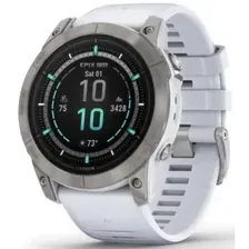 Garmin epix Pro (Gen 2) Sapphire 51 mm Titanium / Whitestone Band