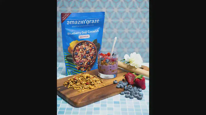 Amazin' Graze - Blueberry Goji Coconut Granola