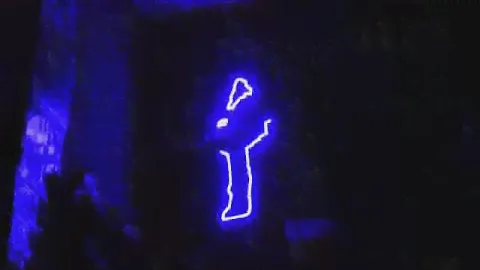 Lanta Sapphire 500 blue laser.wmv