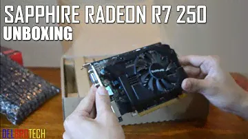 SAPPHIRE Radeon R7 250 2014 Unboxing