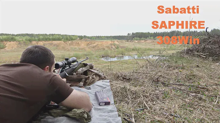 Sabatti SAPHIRE 308Win стрельба из карабина до 430 метров. Кучность патроном Кентавр 9.4.