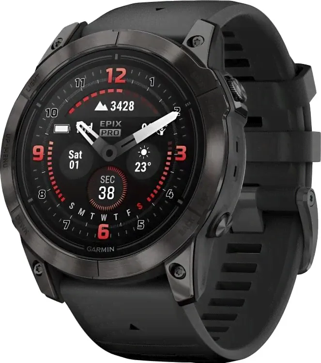 Смарт-часы Garmin Epix Pro (Gen 2) Sapphire Edition | 47 mm Carbon Gray DLC Titanium-2