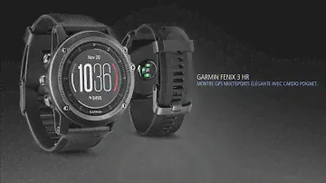 Montre GPS Garmin FENIX 3 Sapphire HR