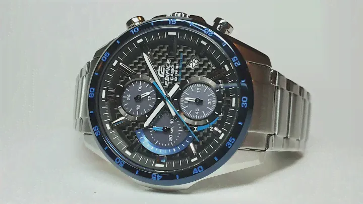 Сапфир. Карбон. Солар. CASIO EDIFICE EFS-S540DB-1B
