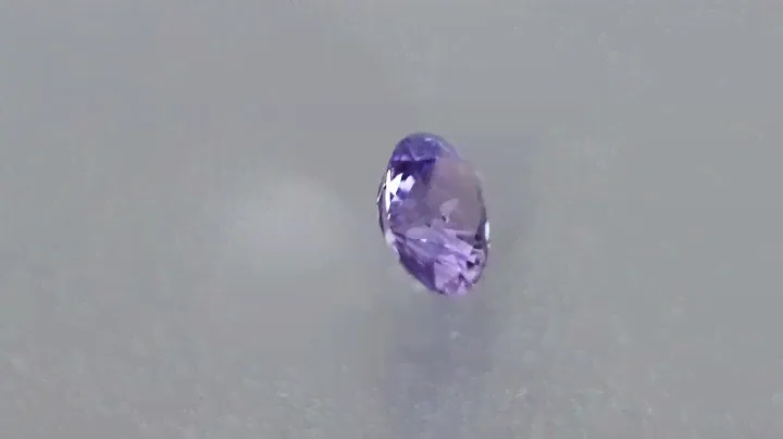 Oval Purple Ceylon Sapphire(CSH0003)