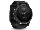 Умные часы черные с черным ремешком Garmin Fenix 5s Sapphire