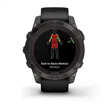 Fenix 7 Pro Sapphire Solar титановый угольно-серый DLC с черным ремешком